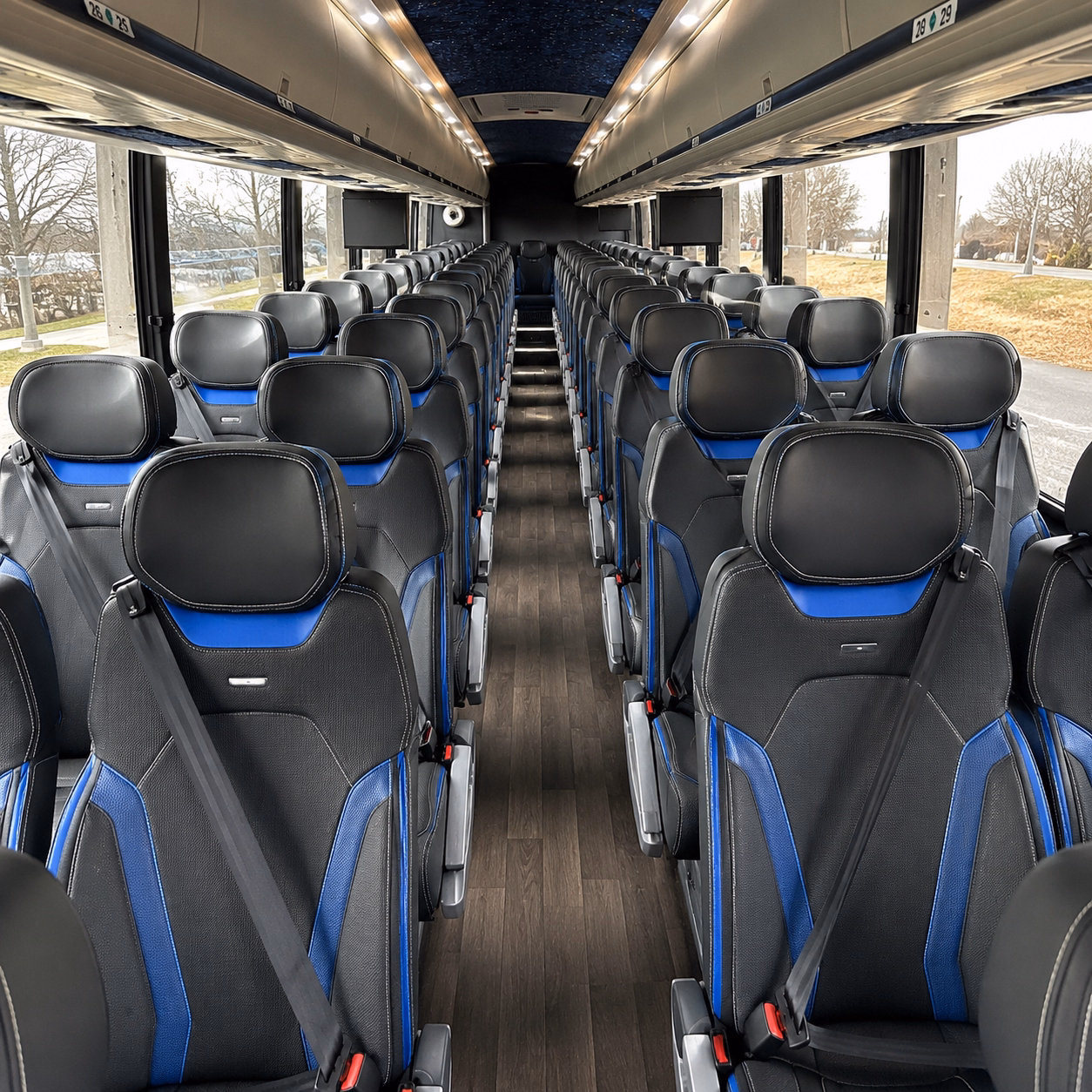 east orange government military charter bus services