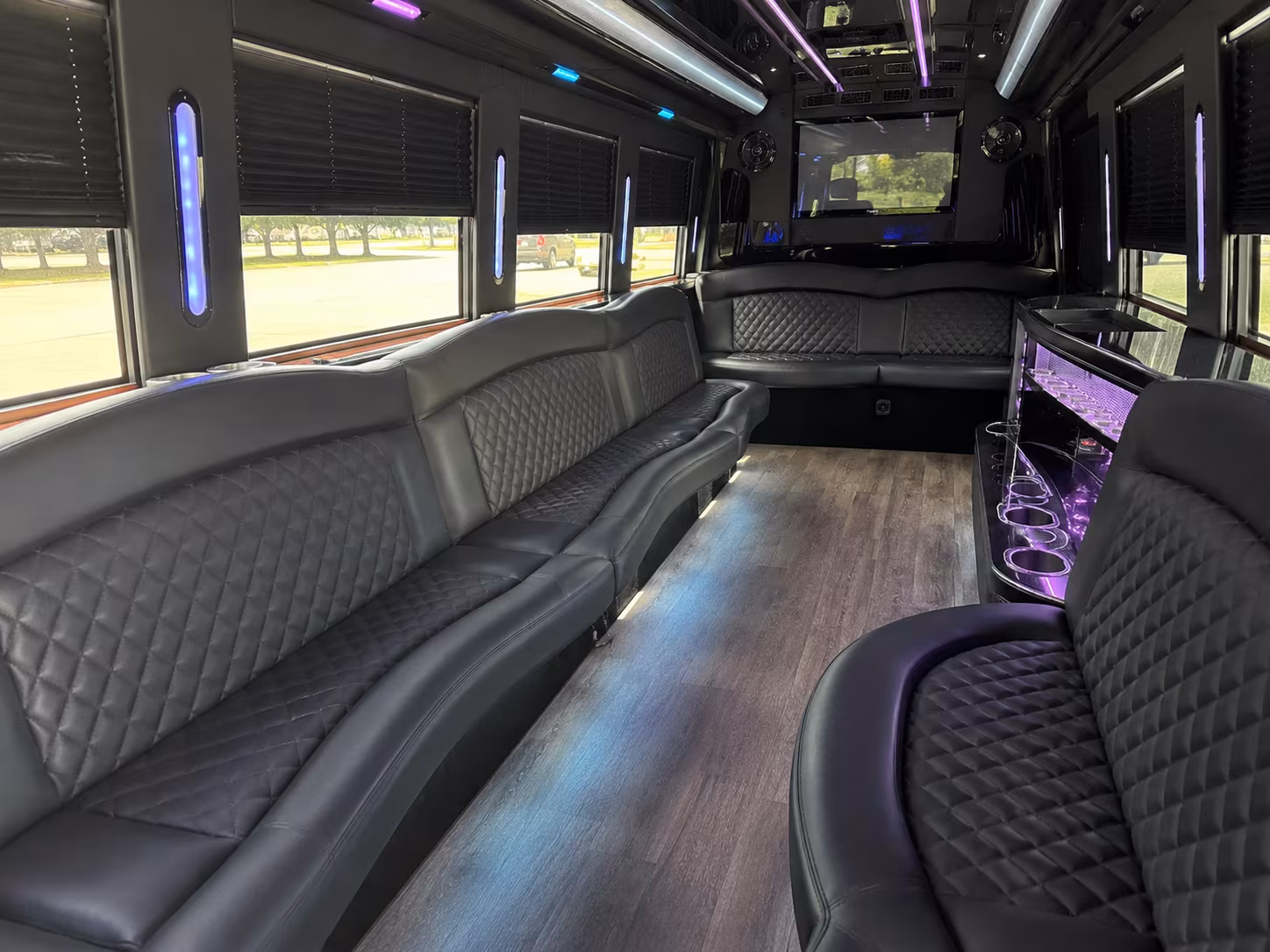elizabeth concert party bus rental