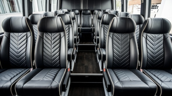 15 passenger minibus inside hoboken