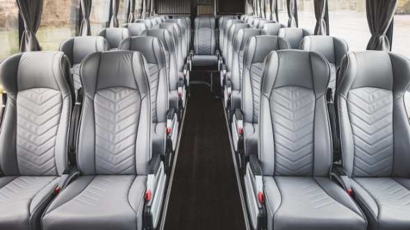 54 passenger charter bus interior union