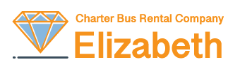 charter bus rental company elizabeth logo