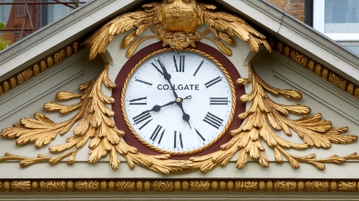 colgate clock