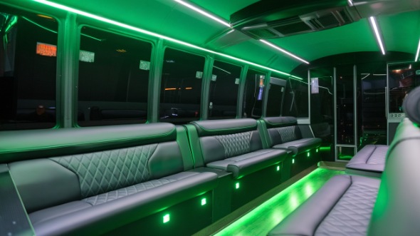 elizabeth party bus rental inside