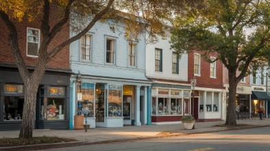 historic downtown linden